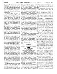 Extensions of Remarks E1856 HON. ELIOT L. ENGEL