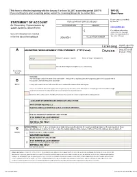 Licensing Division for the Correct Form