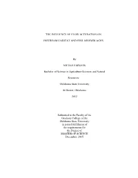 The Influence of Flow Alteration on Instream Habitat and Fish Assemblages