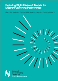 Exploring Digital Network Models for Museum-University Partnerships