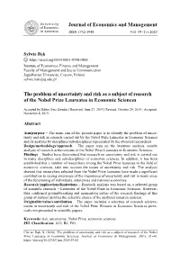 Journal of Economics and Management