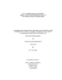 Lava–Substrate Heat Transfer: Implications for the Preservation of Volatiles in the Lunar Regolith