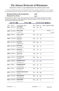 M.A Urdu and Iqbaliat (Final)