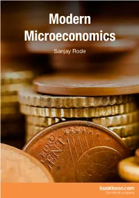 Modern Microeconomics