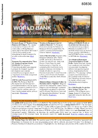 World Bank Document