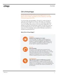 Citrix Virtual Apps