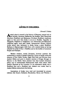 Asoka's Dhamma