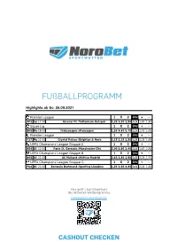 Fußballprogramm