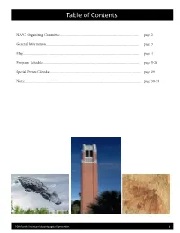 Table of Contents