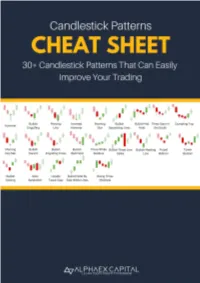 Candlestick Patterns Cheat Sheet