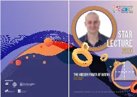 Star Lecture 2020