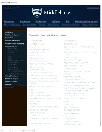 College Handbook | Middlebury.Pdf