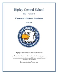 Elementary Handbook 2020-21
