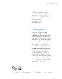 Enhancing Trust
