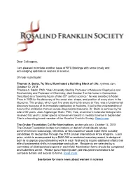 To Access This Issue of RFS Briefings