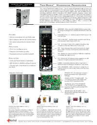 Twin-Servo™ Microphone Preamplifier