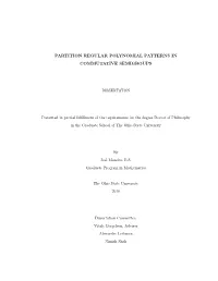 Partition Regular Polynomial Patterns in Commutative Semigroups