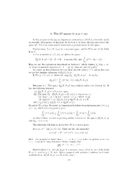 3. the Lp Spaces (1 ≤ P &lt; ∞)