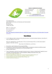 Inquiry Into Environmental Offsets Submission 75