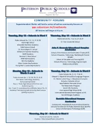 Community Forums