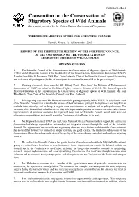 Convention on the Conservation of Migratory Species of Wild Animals