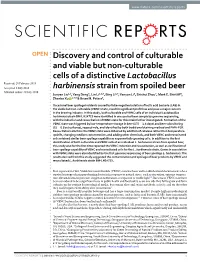 Discovery and Control of Culturable and Viable but Non-Culturable Cells