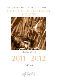 Biennial Report 2011 – 2012