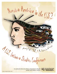 Hosted by the University of Kansas Department of English and the Latino Studies Initiative