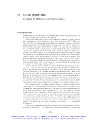 57 SOLID MODELING Christoph M