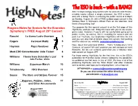 August Highnotes