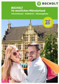 BOCHOLT Im Westlichen Münsterland Informationen – Radfahren – Reiseangebote