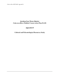 HCP EAIS Appendix B