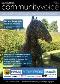Do You Know This Local Landmark? See Page 3 for Details and How to Win a Prize!