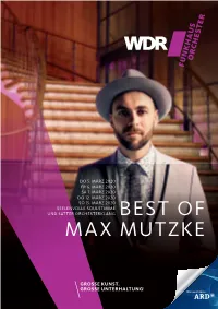 Best of Max Mutzke Programm