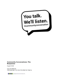 Community Conversations: the Responses