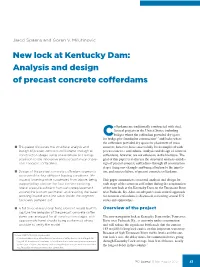 Analysis and Design of Precast Concrete Cofferdams