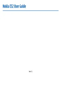 Nokia E52 User Guide
