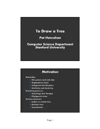 To Draw a Tree