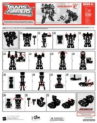 Transformers Animated Ultra Magnus Instructions