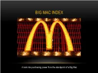Big Mac Index