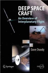 Deep Space Craft an Overview of Interplanetary Flight Dave Doody Deep Space Craft an Overview of Interplanetary Flight