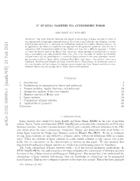 Arxiv:2102.10690V1 [Math.NT] 21 Feb 2021 A