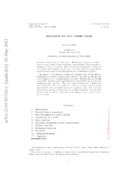 Arxiv:2105.09724V1 [Math.QA] 20 May 2021 Nay 53D55