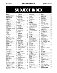 Subject Index