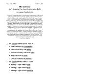 The Genesis: God’S Unfolding Plan from Creation to the Coffin