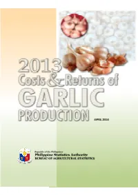 2013 CRS Garlic Report.Pdf