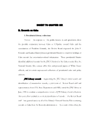 INSERT to CHAPTER SIX B. Records on Cuba 3
