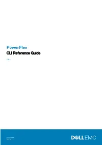 Powerflex CLI Reference Guide