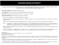 Building Design Authority