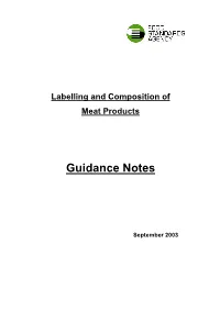 Guidance Notes